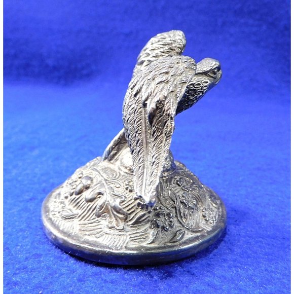 Vintage Eagle Paperweight Reed and Barton Silverplate - Picture 6 of 11